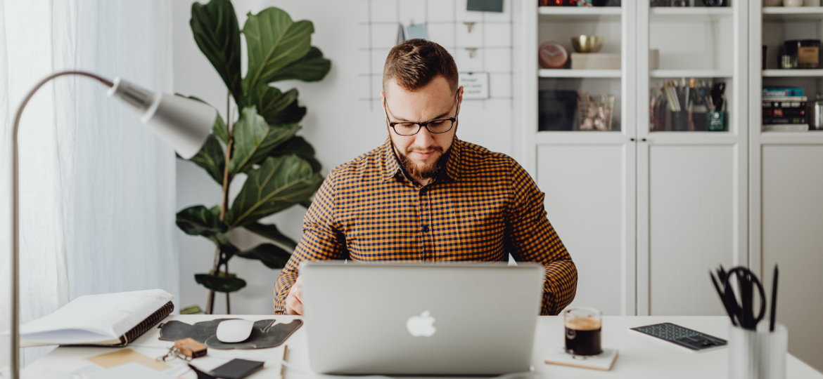 Man on laptop
